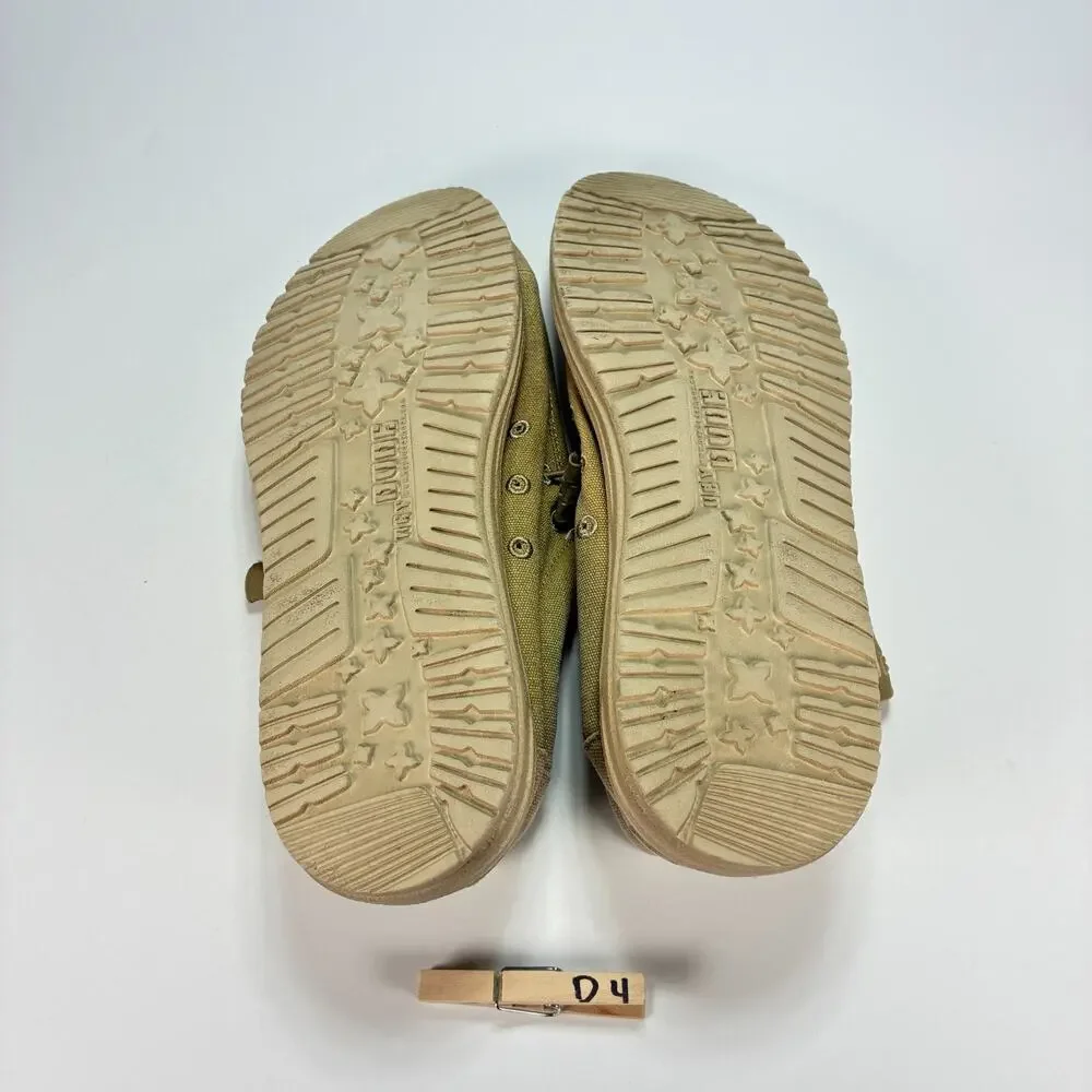 HEYDUDE Wally Chestnut Lightweight Casual Slip On Loafers Shoes Men's Size 12